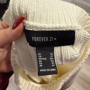 Forever 21 Women's Ivory Sweater